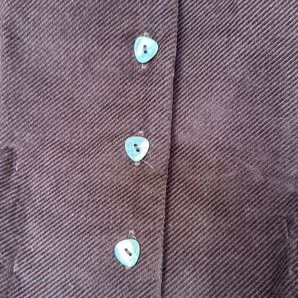 Madewell corduroy vest with mother of pearl buttons - Picture 3 of 8